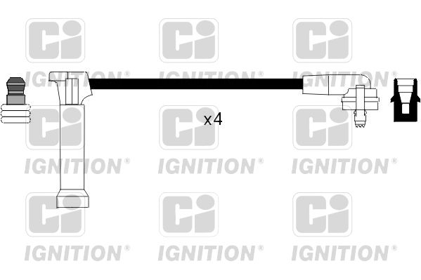 QUINTON HAZELL Комплект проводов зажигания XC897